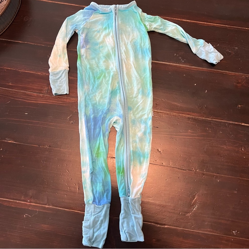 Little Sleepies “Tide Pool Water Colors” Zippy